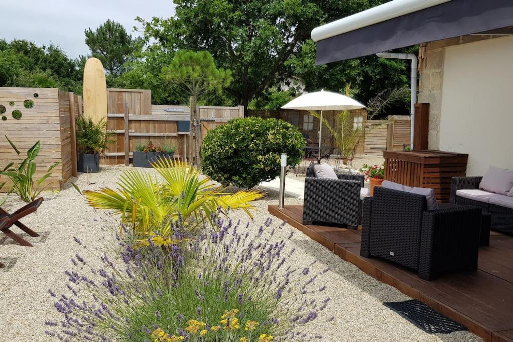 Le Chai De L'Ocean -Maison Plage A 300M - Jardin Terrasse Сулак-сюр-Мер Экстерьер фото